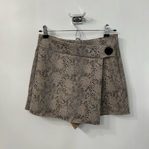 Zara animal print skirt. Size small